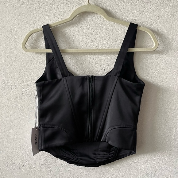 Jason Wu black corset top - Picture 2 of 5